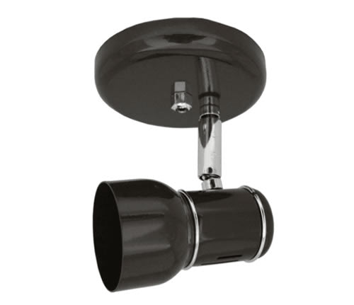 DITAL SPOT ALUMINIO NEW 1 LAMP. MARROM