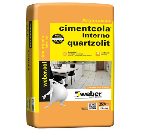 ARGAMASSA COLANTE QUARTZOLIT ACI (INT)   20KG
