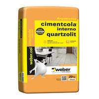 Argamassa Colante ACI Quartzolit Interna Cinza 20kg