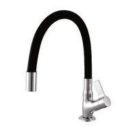 Torneira Cozinha Meber Bica Móvel 1173 Bm C36 Cromada Preta