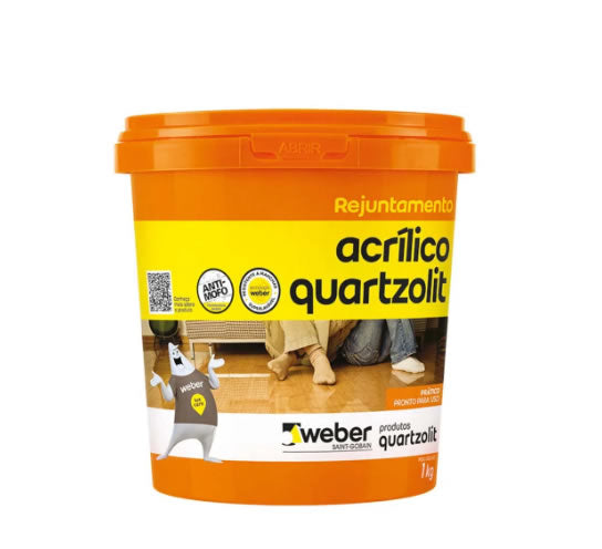REJUNTE QUARTZOLIT ACRILICO MARFIM 1KG
