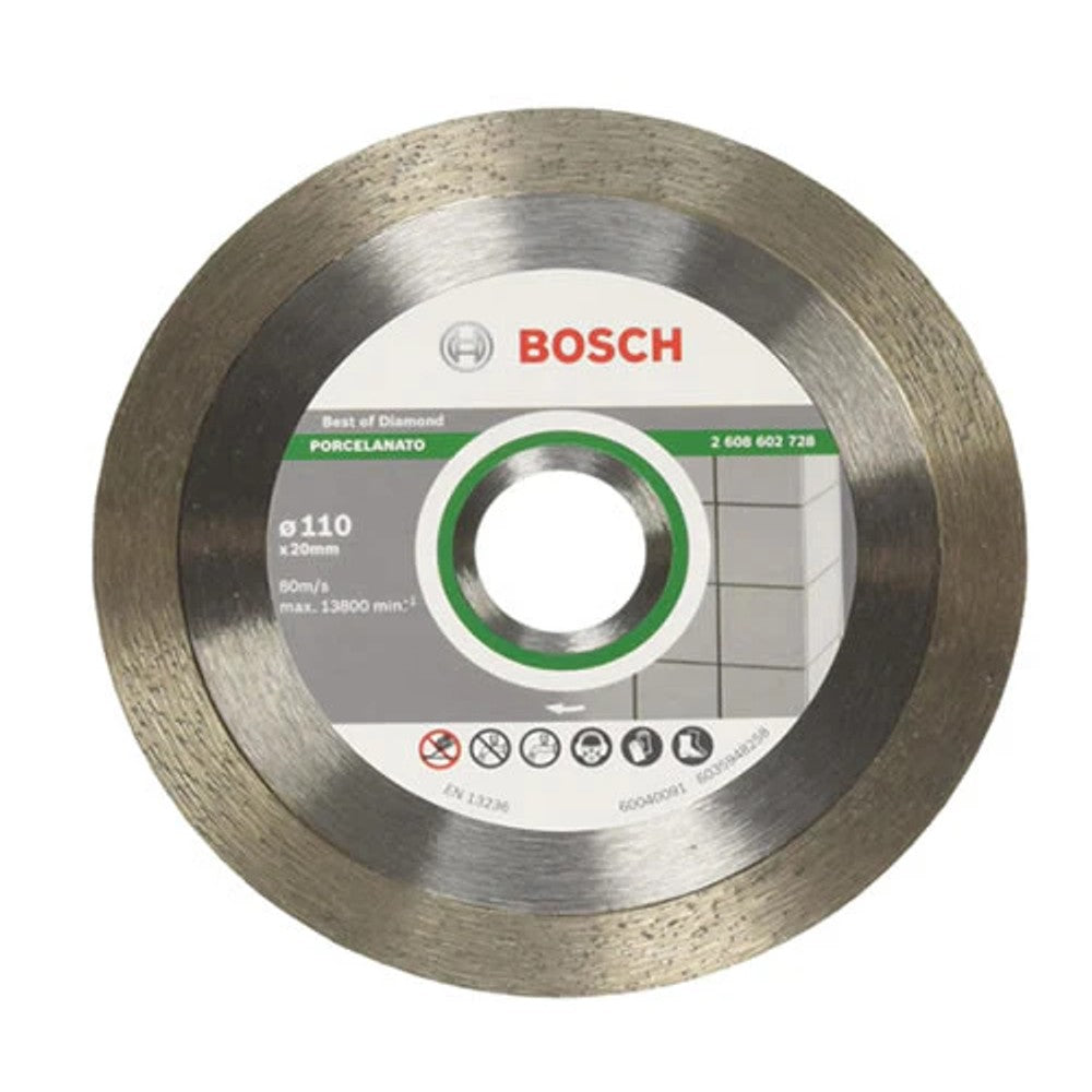 Disco Diamantado Bosch Para Porcelanato 110x20mm