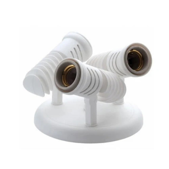 Spot Injetado Pop Dital Branco Para 3 Lâmpadas