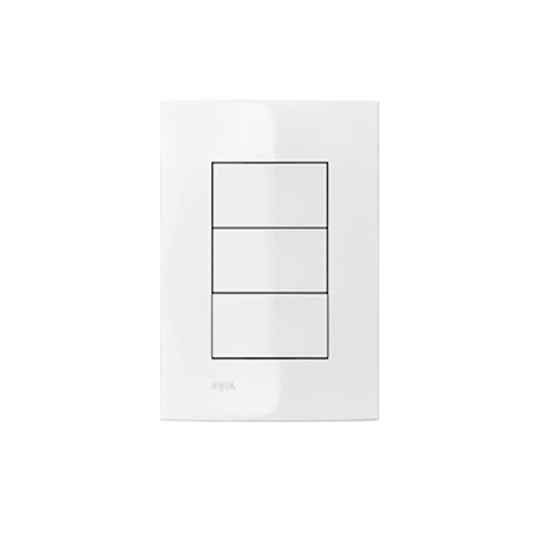 IRIEL IRIS CJ PLACA CEGA 4X2 + SUPORTE