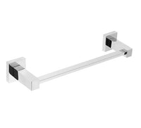 Toalheiro Linear Simples Meber Metais 45cm Preto