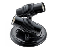 Luminária Spot Infinity Dital 2 Lâmpadas E27 Preto