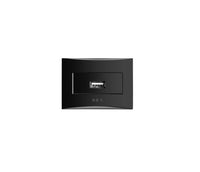 Módulo Carregador USB Iriel Brava Bivolt Preto