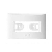 Suporte para Placa Iriel Brava Compact 1 Módulo Branco