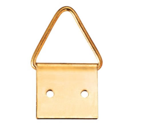 BEMFIXA CARTELA SUPORTE TRIANGULO P/ QUADROS GR C/ 4 UNID.