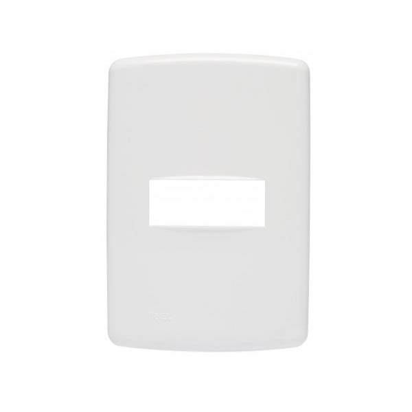 IRIEL DUALE UP PLACA 1 MOD. 4 X 2