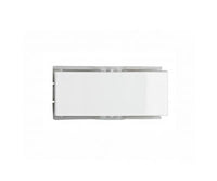 Interruptor Simples Duale Up Soprano Branco Brilhante