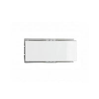 Interruptor Simples Duale Up Soprano Branco Brilhante