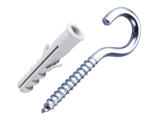 BEMFIXA CART.GANCHO ZINCADO 4,4X70 C/BUCHA 8MM