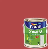 Tinta Acrílica Fosca Coralar Rubi 3,6L Akzo Nobel