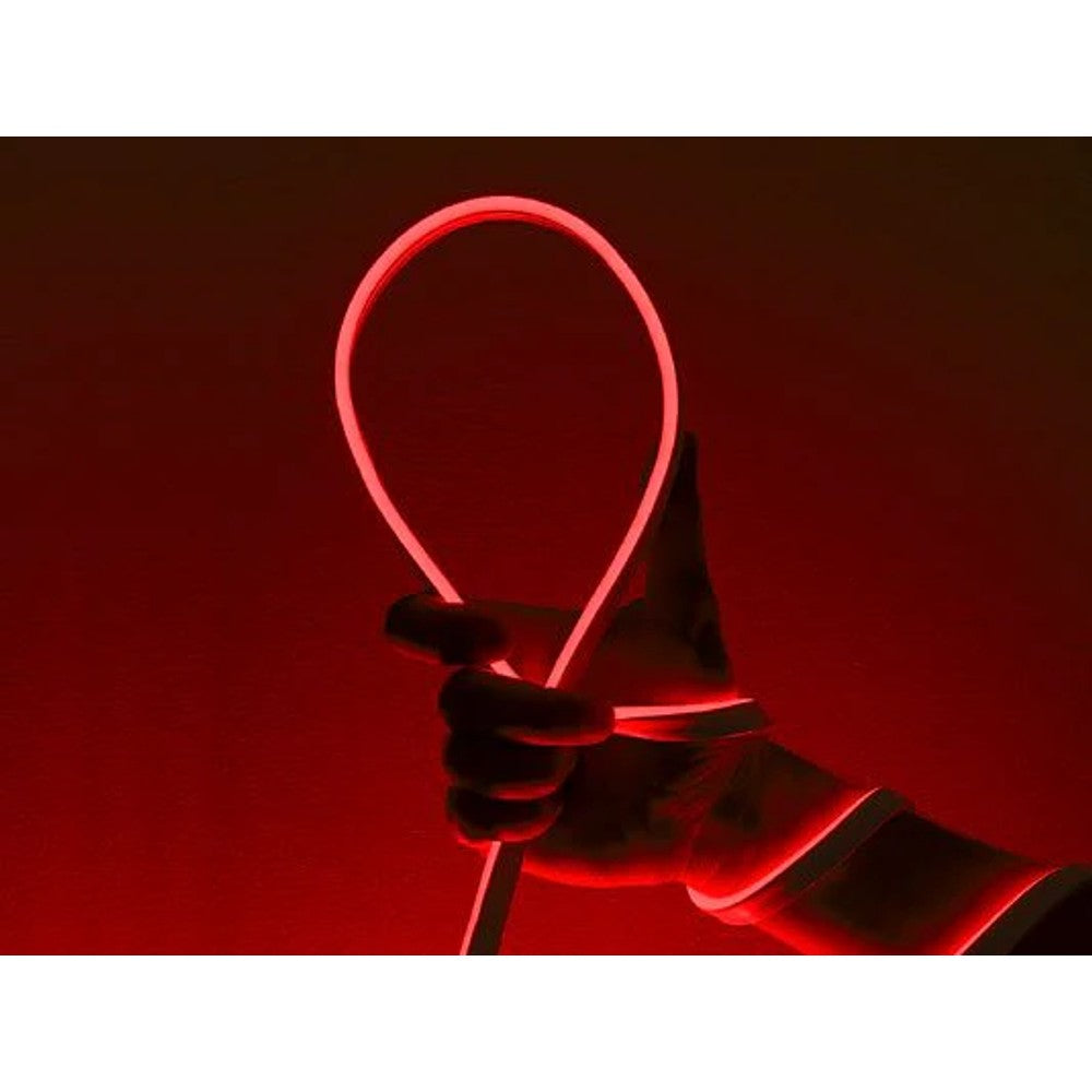 Fita Led Neon Flex Brasilux Vermelha 5m 12v Com Fonte