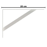 Mão Francesa Pesada Brasforma 25cm Branca