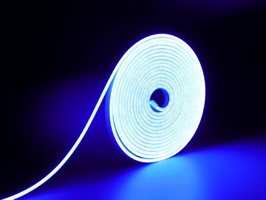TASCHIBRA FITA LED NEON FLEX 8W 127V AZUL