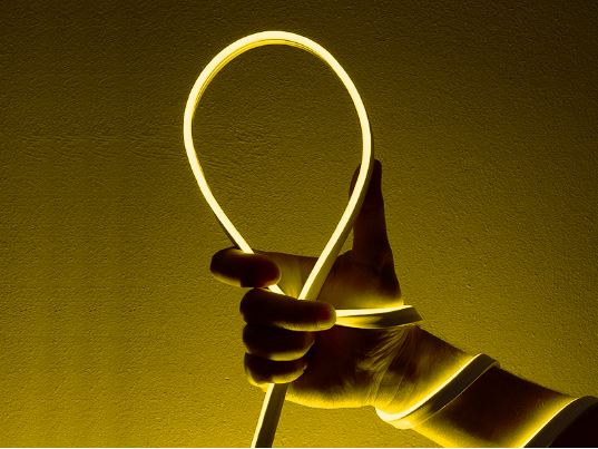 TASCHIBRA FITA LED NEON FLEX 8W 127V AMARELA