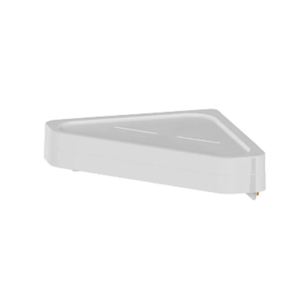 Prateleira De Canto Para Banheiro Eleve Martiplast Branco
