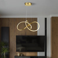 Pendente Led Taschibra Toquio 30w 3000k Ouro Fosco Brasilux