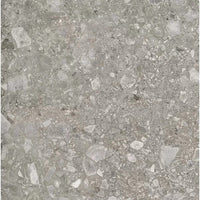 Piso Cerâmico Cejatel Bergamo Grigio Retificado 68x68cm 2,73m2