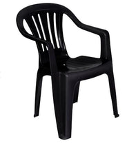 Poltrona De Plastico Preta Mor 80cm