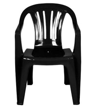 Poltrona De Plastico Preta Mor 80cm