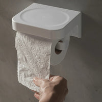 Porta Papel Higiênico De Parede Eleve Branco Martiplast