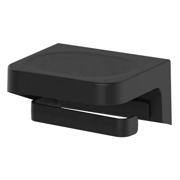 Porta Papel Higiênico De Parede Eleve Preto Martiplast