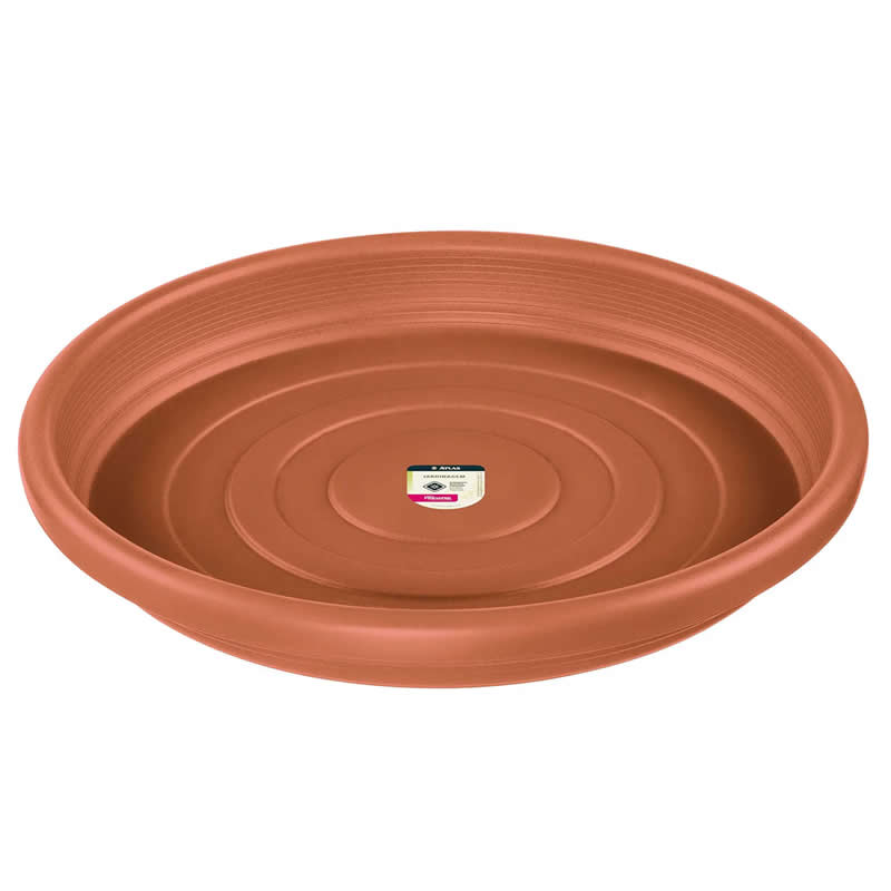 Prato Para Vaso Redondo 28cm Atlas