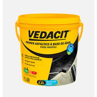 Primer Asfáltico Vedacit Para Manta Base Água 3,6l