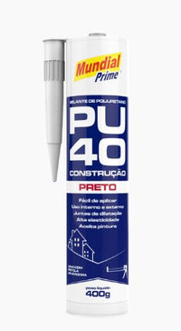 Selante Pu 40 Mundial Prime Preto 400g Aeroflex
