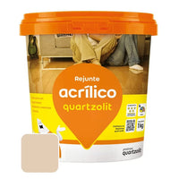 Rejunte Acrílico Quartzolit Bege 1kg