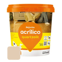 Rejunte Acrílico Quartzolit Bege 1kg