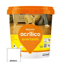 Rejunte Acrílico Quartzolit Branco 1kg