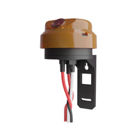 Relé Fotoelétrico Exatron Rfr1fs 127v Com Suporte De Fixação