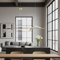 Lustre Pendente Led Coaster 20W 3000K Ouro