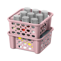 Cesta Empilhável Sanremo 746ml Rosa