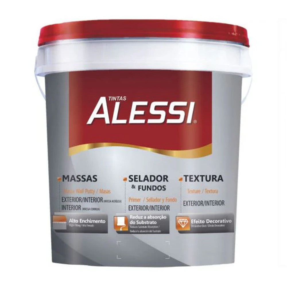 Textura Rústica Alessi Branca 25kg