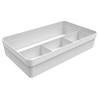 Organizador De Gavetas Logic 4 Divisórias Martiplast 35x20x7,5cm