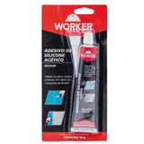 SILICONE ACETICO TRANSPARENTE 50G WORKER