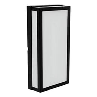 ARANDELA LED TASCHIBRA YAPI 3000K 15W RETANGULAR PRETA