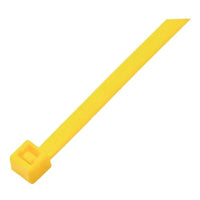 Abraçadeira de nylon 100x2.5mm amarela