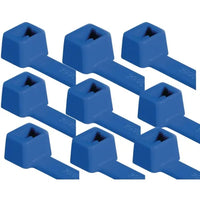 Abraçadeira de nylon azul t30r 146x3,5mm 100 peças
