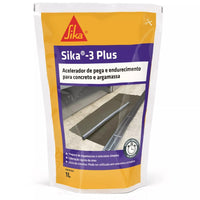 Acelerador de pega Sika-3 plus 1l