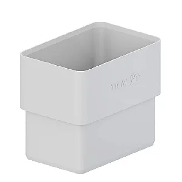 Acoplamento retangular Aquapluv Style branco