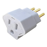Adaptador 2 pinos nema branco