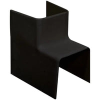 Angulo interno para canaleta 15x15mm preto