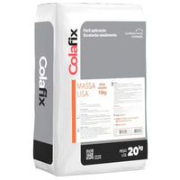 Argamassa branca massa lisa 15kg