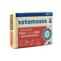 Argamassa colante aciii piso sobre piso 20kg branca